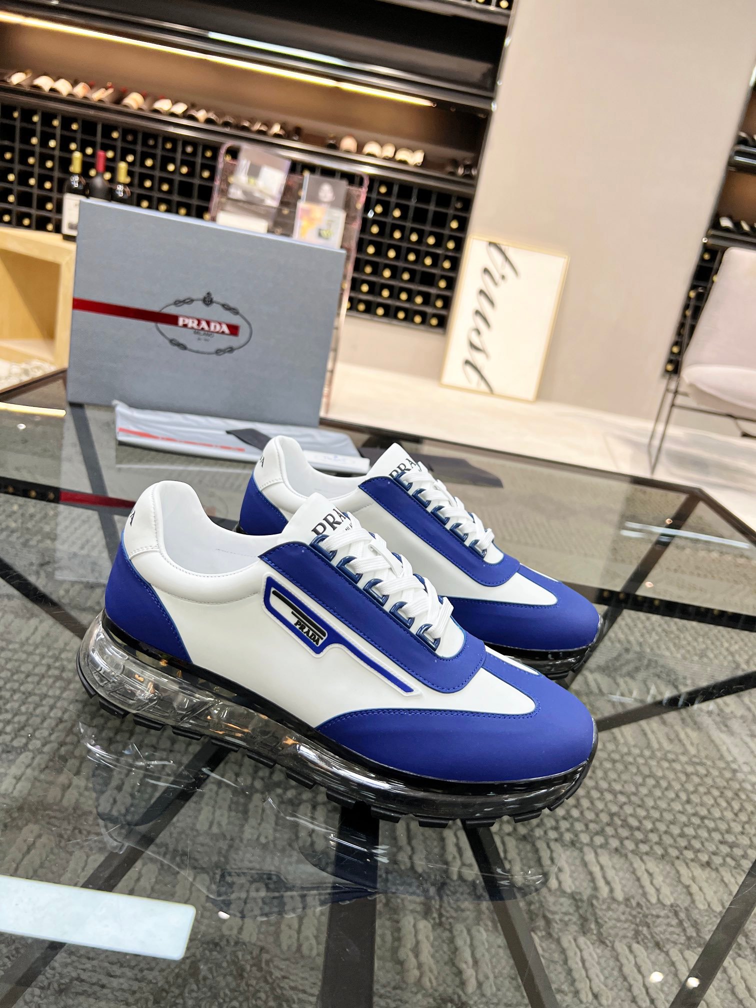 Prada Cloudbust Thunder high-top sneakers